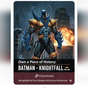 🦇 RARE Batman: Knightfall Part Two - Who Rules The Night (1993) Graphic Novel